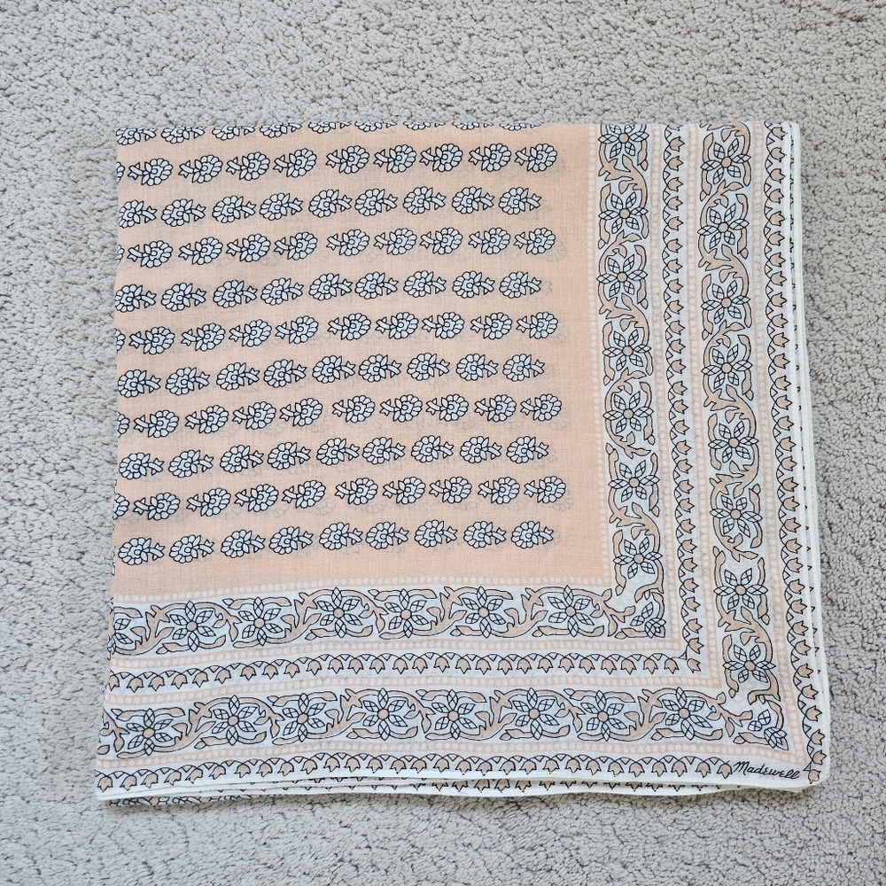 Madewell Oversized Cotton Bandana - Picture 4 of 6